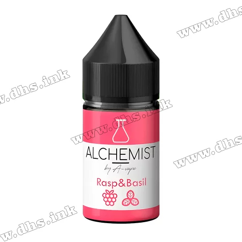 Солевая жидкость Alchemist Salt 30 мл (35 мг) - Raspberry Basil (Малина, Базилик)