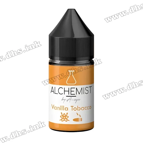 Сольова рідина Alchemist Salt 30 мл (50 мг) - Vanilla Tobacco (Ваніль, Тютюн)