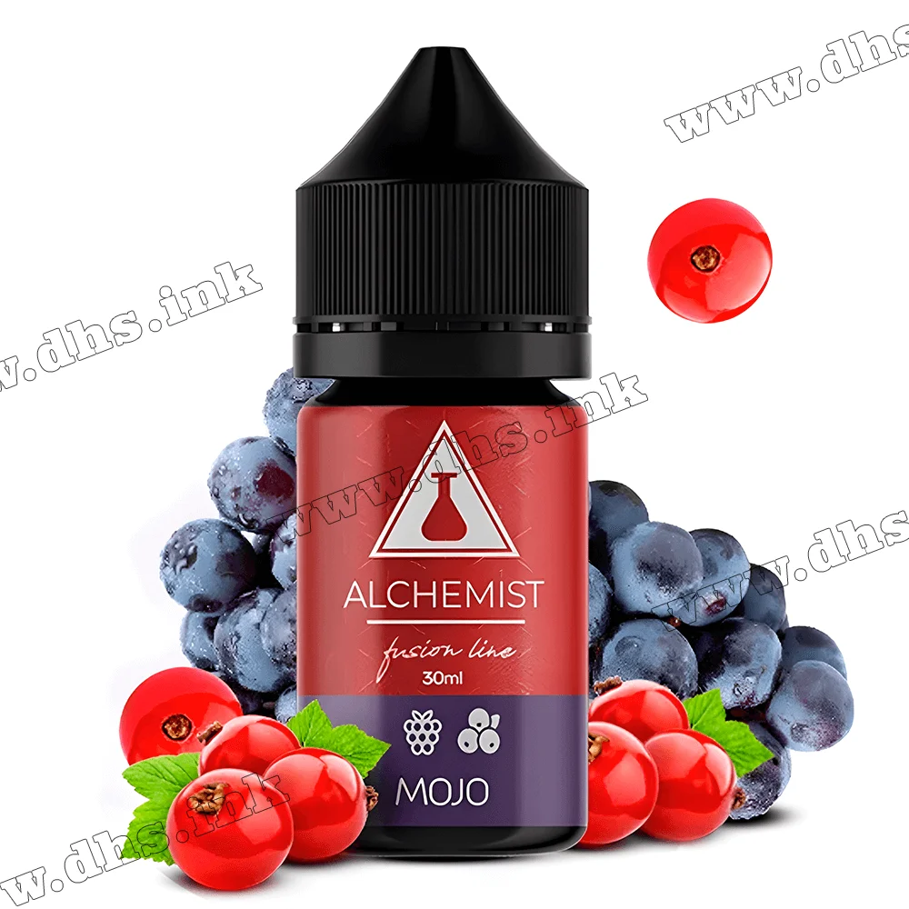 Солевая жидкость Alchemist Fl Salt 30 мл (50 мг) - Mojo (Малина, Черника, Персик)