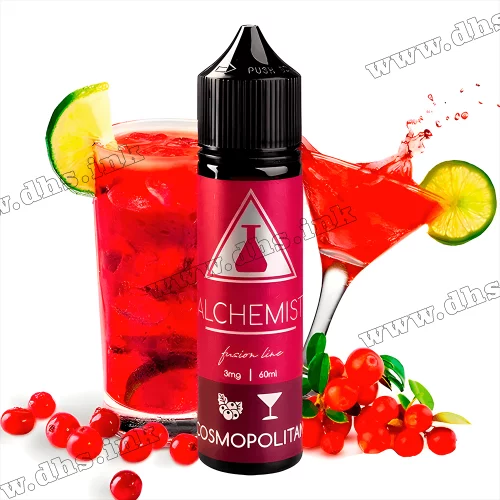 Органическая жидкость Alchemist FL Organic 60 мл (3 мг) - Cosmopolitan (Клюквенный Коктейль, Лед)