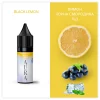 Сольова рідина Aura Salt 15 мл (50 мг) - Black Lemon (Лимон, Чорна Смородина, Лід)