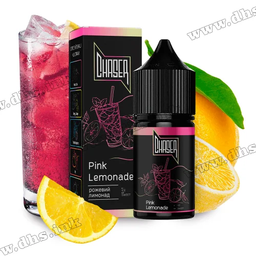 Сольова рідина Chaser Black 30 мл (30 мг) - Pink Lemonade (Рожевий Лимонад)