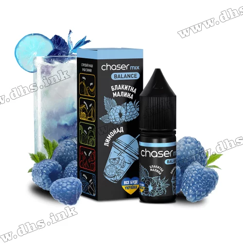 Сольова рідина Chaser Mix 10 мл (60 мг) - Блакитна Малина Лимонад