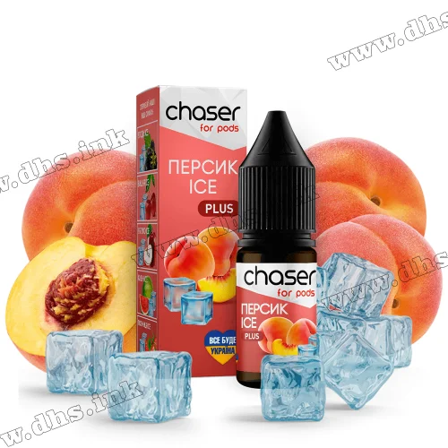 Сольова рідина Chaser For Pods Ice 10 мл (30 мг) - Персик, Лід