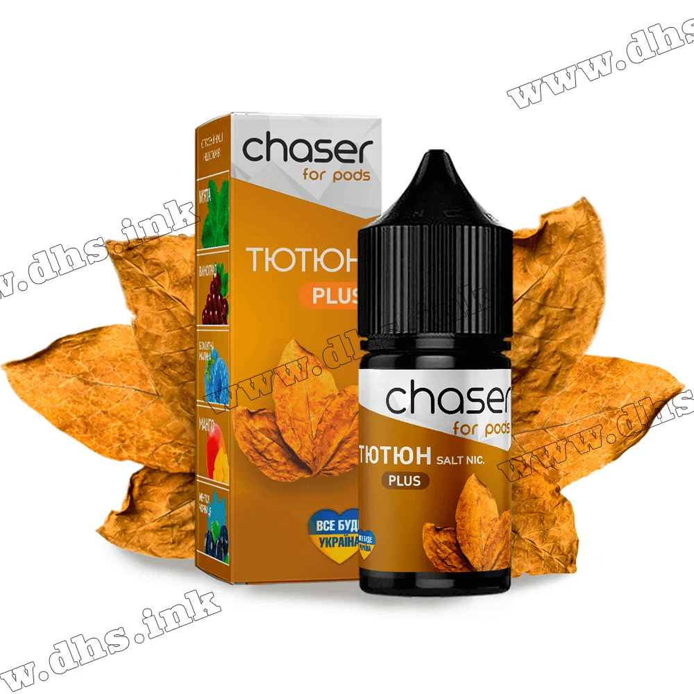 Сольова рідина Chaser For Pods 30 мл (30 мг) - Тютюн