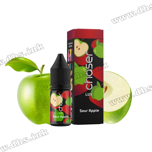 Солевая жидкость Chaser Lux 11 мл (50 мг) - Sour Apple (Кислое Яблоко)