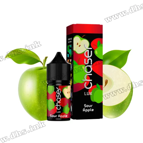 Солевая жидкость Chaser Lux 30 мл (65 мг) - Sour Apple (Кислое Яблоко)