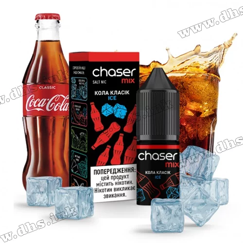 Солевая жидкость Chaser Mix Ice 10 мл (30 мг) - Кола, Лед