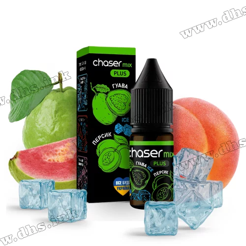Сольова рідина Chaser Mix Ice 10 мл (30 мг) - Гуава, Персик, Лід
