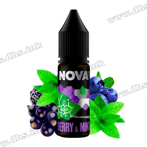 Солевая жидкость Chaser Nova Salt 15 мл (65 мг) - Berry Mint (Ягоды, Мята)