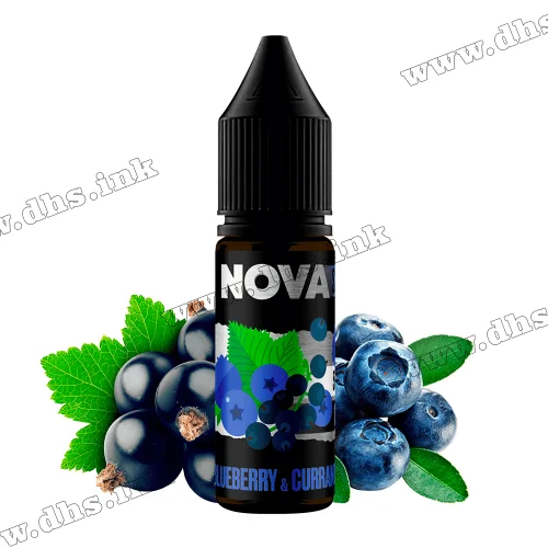 Сольова рідина Chaser Nova Salt 15 мл (65 мг) - Blueberry Currant (Чорниця, Смородина)
