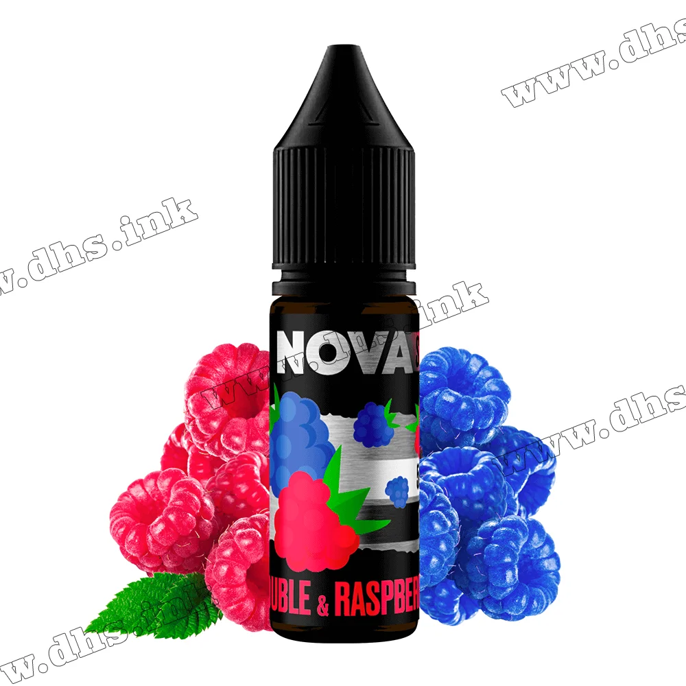 Сольова рідина Chaser Nova Salt 15 мл (65 мг) - Double Raspberry (Подвійна Малина)