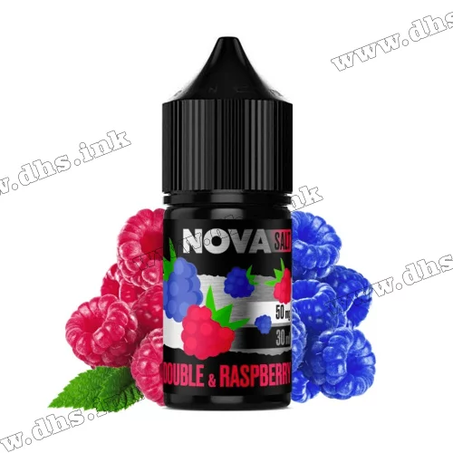 Солевая жидкость Chaser Nova Salt 30 мл (50 мг) - Double Raspberry (Двойная Малина)