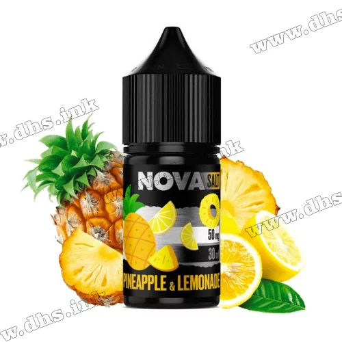 Солевая жидкость Chaser Nova Salt 30 мл (30 мг) - Pineapple Lemonade (Ананас, Лимонад)