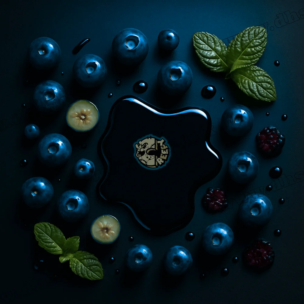 Сольова рідина Creepy Salt 10 мл (50 мг) - Blueberry Menthol (Чорниця, Ментол)