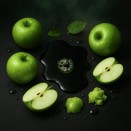 Сольова рідина Creepy Salt 30 мл (50 мг) - Sour Apple (Кисле Яблуко)