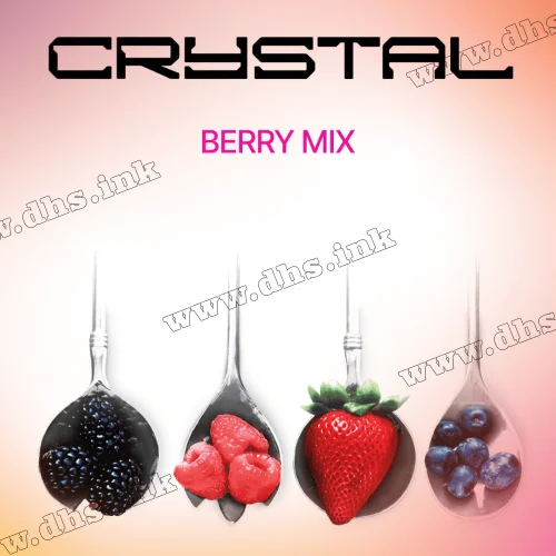 Сольова рідина Crystal Salt 30 мл (50 мг) - Berry Mix (Малина, Чорниця, Ожина, Полуниця)