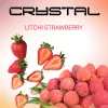 Сольова рідина Crystal Salt 30 мл (50 мг) - Litchi Strawberry (Лічі, Полуниця)