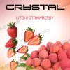 Сольова рідина Crystal Salt 30 мл (50 мг) - Litchi Strawberry (Лічі, Полуниця)