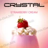 Сольова рідина Crystal Salt 30 мл (50 мг) - Strawberry Cream (Полуничний Крем)