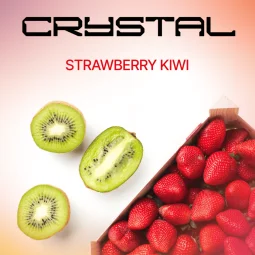 Сольова рідина Crystal Salt 30 мл (50 мг) - Strawberry Kiwi (Полуниця, Ківі)