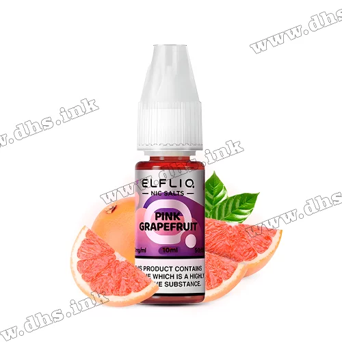 Сольова рідина ElfLiq Salt 10 мл (50 мг) - Pink Grapefruit (Грейпфрутовий Лимонад)