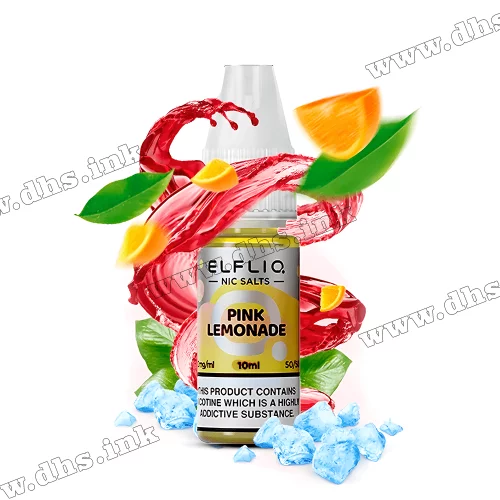Сольова рідина ElfLiq Salt 10 мл (50 мг) - Pink Lemonade (Рожевий Лимонад)