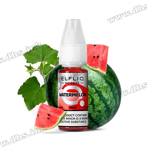 Сольова рідина ElfLiq Salt 10 мл (50 мг) - Watermelon (Кавун)