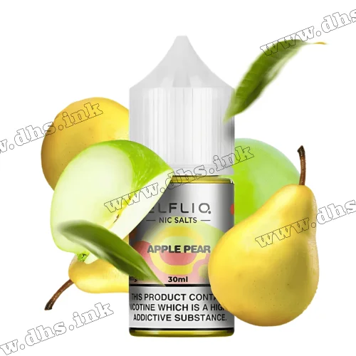 Сольова рідина ElfLiq Salt 30 мл (50 мг) - Apple Pear (Яблуко, Груша)