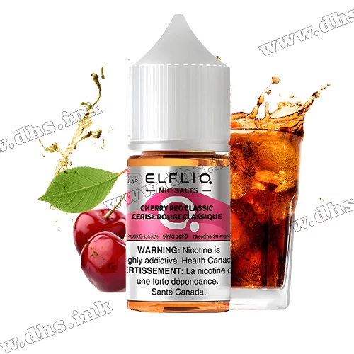 Солевая жидкость ElfLiq Salt 30 мл (50 мг) - Cherry Cola (Вишня, Кола)