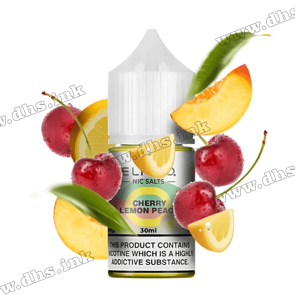 Солевая жидкость ElfLiq Salt 30 мл (50 мг) - Cherry Lemon Peach (Вишня, Лимон, Персик) Солевая жидкость ElfLiq Salt 30 мл (50 мг) - Cherry Lemon Peach (Вишня, Лимон, Персик)