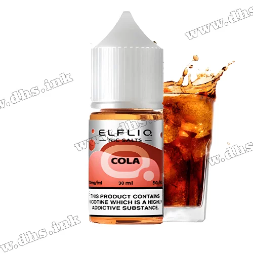 Сольова рідина ElfLiq Salt 30 мл (50 мг) - Cola (Кола)