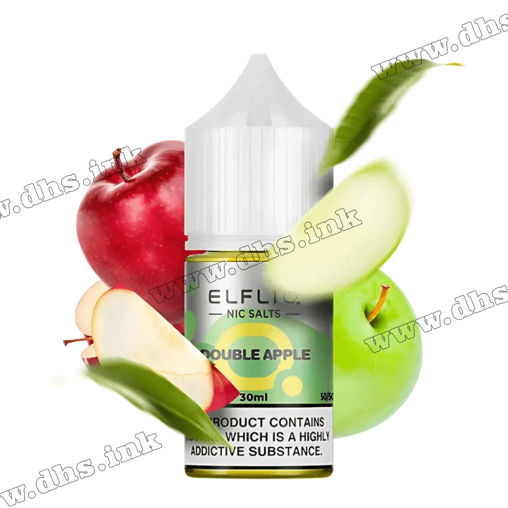 Солевая жидкость ElfLiq Salt 30 мл (50 мг) - Double Apple (Двойное Яблоко)