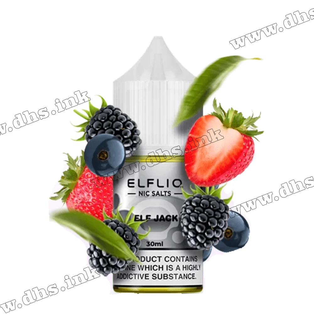 Солевая жидкость ElfLiq Salt 30 мл (50 мг) - Elf Jack (Ягодный Микс)