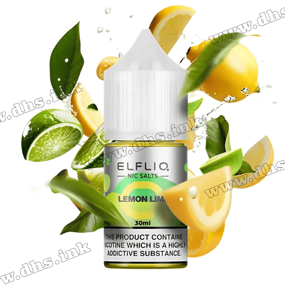 Солевая жидкость ElfLiq Salt 30 мл (50 мг) - Lemon Lime (Лимон, Лайм) Солевая жидкость ElfLiq Salt 30 мл (50 мг) - Lemon Lime (Лимон, Лайм)