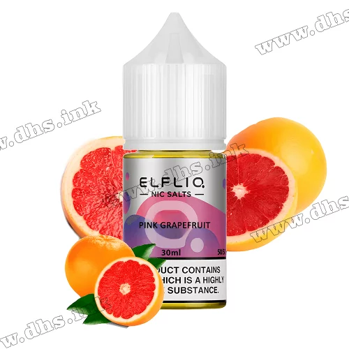Сольова рідина ElfLiq Salt 30 мл (50 мг) - Pink Grapefruit (Грейпфрутовий Лимонад)