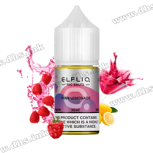 Сольова рідина ElfLiq Salt 30 мл (50 мг) - Pink Lemonade (Рожевий Лимонад)