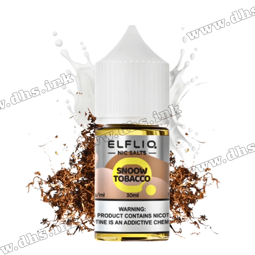 Солевая жидкость ElfLiq Salt 30 мл (50 мг) - Snoow Tobacco (Табак, Сливки)