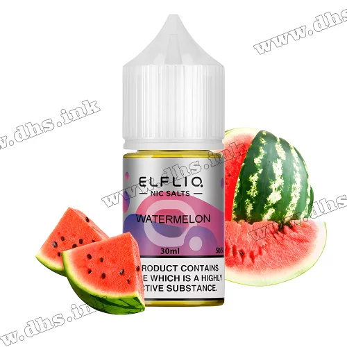 Сольова рідина ElfLiq Salt 30 мл (50 мг) - Watermelon (Кавун)