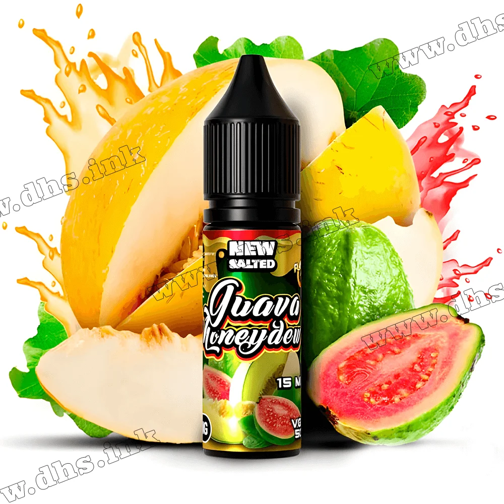 Сольова рідина Flamingo Salt 15 мл (35 мг) - Guava Honeydew (Гуава, Медова Диня)