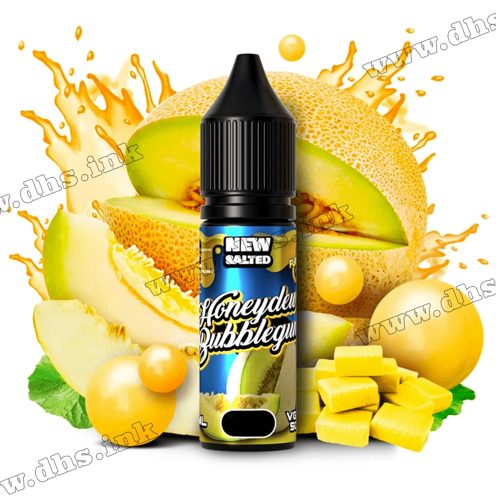 Сольова рідина Flamingo Salt 15 мл (50 мг) - Honeydew Bubblegum (Медова Диня, Жуйка)