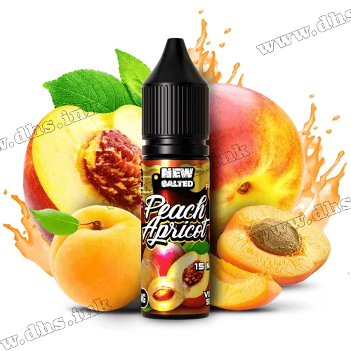 Сольова рідина Flamingo Salt 15 мл (35 мг) - Peach Apricot (Персик, Абрикос)