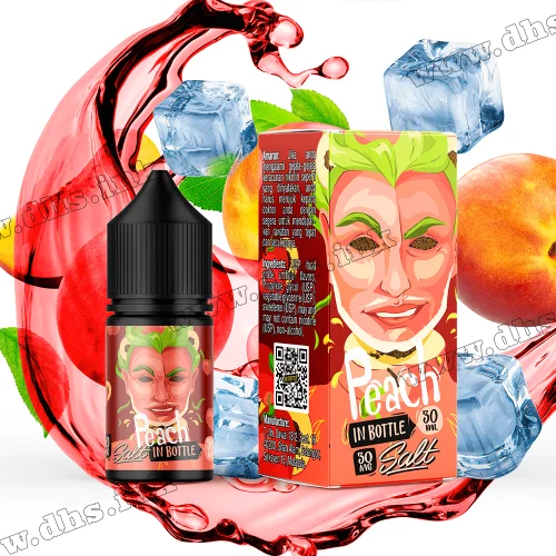 Сольова рідина In Bottle Salt 30 мл (50 мг) - Peach (Персик)