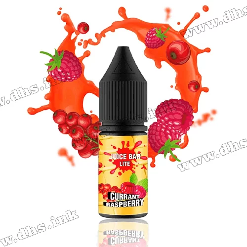Сольова рідина Flavorlab Juice Bar Lite Salt 10 мл (50 мг) - Currant Raspberry (Смородина, Малина)