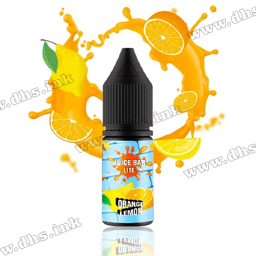 Солевая жидкость Flavorlab Juice Bar Lite Salt 10 мл (50 мг) - Orange Lemon (Апельсин, Лимон)