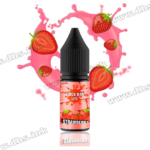 Солевая жидкость Flavorlab Juice Bar Lite Salt 10 мл (50 мг) - Strawberry (Клубника)