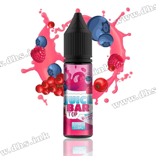 Сольова рідина Flavorlab Juice Bar Top 15 мл (50 мг) - Blueberry Raspberry Currant (Чорниця, Малина, Смородина)