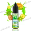 Сольова рідина Flavorlab Juice Bar Top 15 мл (50 мг) - Kiwi Pineapple Mango (Ківі, Ананас, Манго)