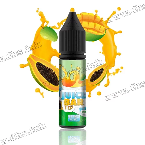 Солевая жидкость Flavorlab Juice Bar Top 15 мл (50 мг) - Papaya Mango (Папайя, Манго) 