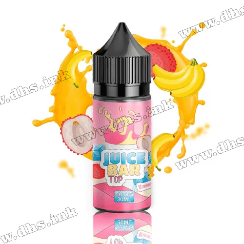 Солевая жидкость Flavorlab Juice Bar Top 30 мл (50 мг) - Banana Lychee (Банан, Личи)